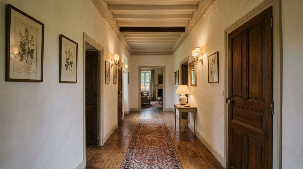 Transform A Long Hallway Design With Historic Charm