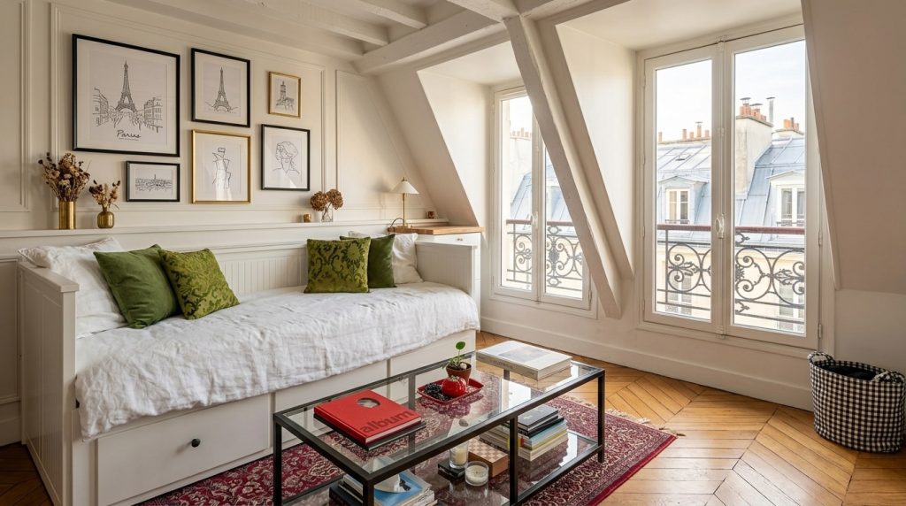 Transform An Attic Living Space With Smart Daybed Styling