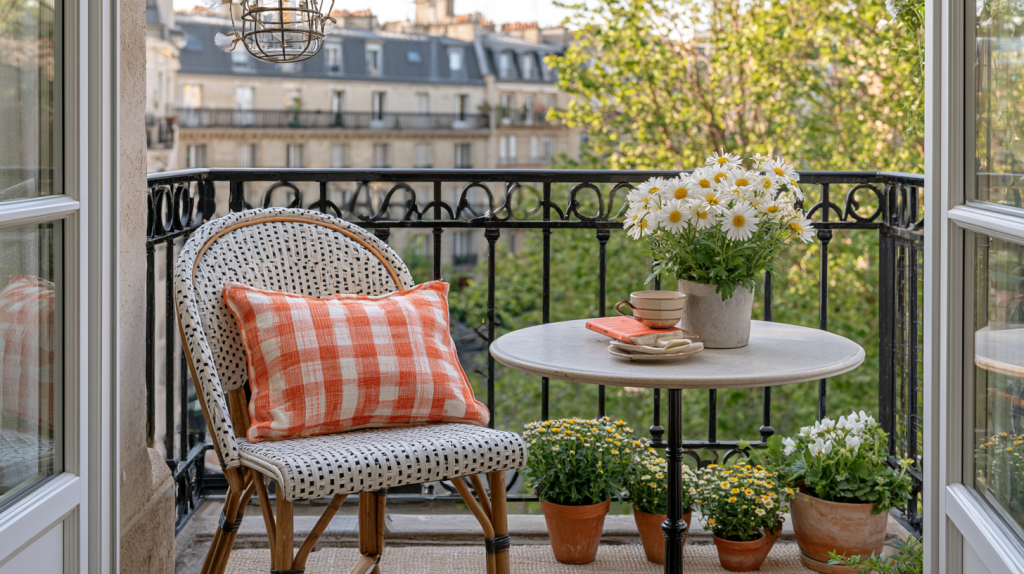 Transform Your Small Balcony Design Into A Parisian Retreat