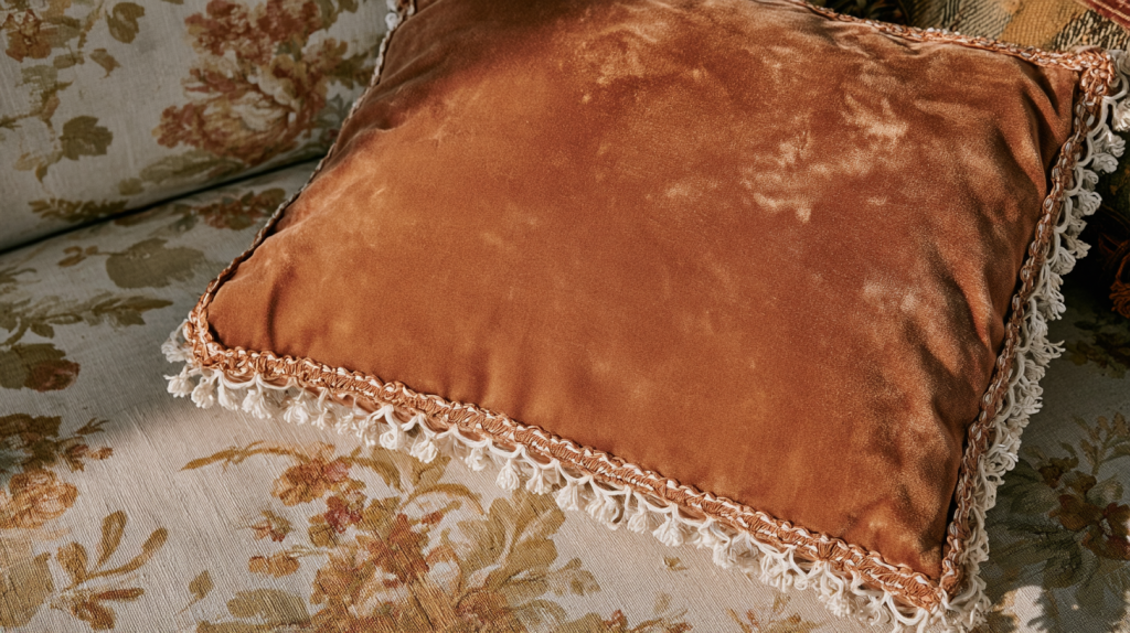 Velvet Throw Pillow Styling Guide For Vintage Living Rooms
