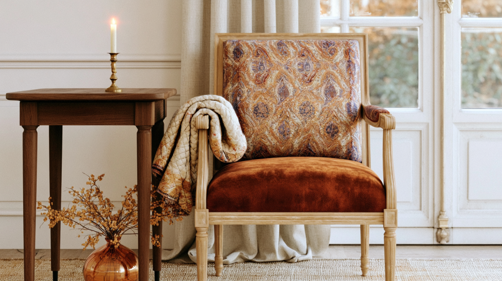 Vintage Accent Chair Styling Ideas For A Warm Living Room