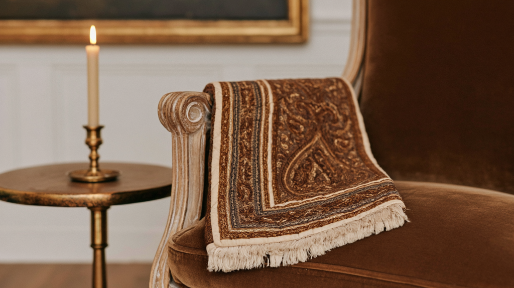 Vintage Armchair Styling Elevate Your Classic Living Room