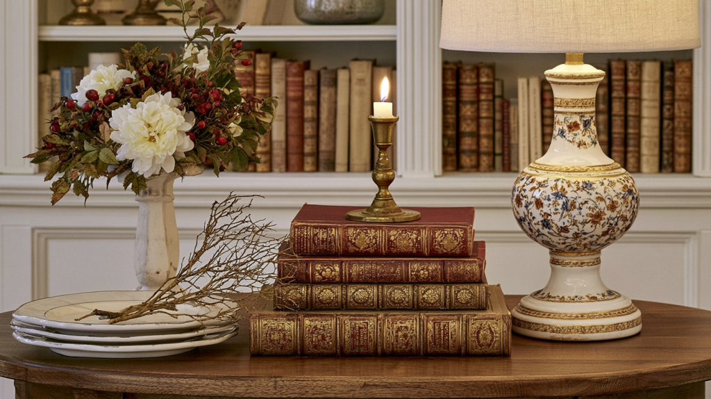 Vintage Book Stack Styling Ideas For Classic Interiors