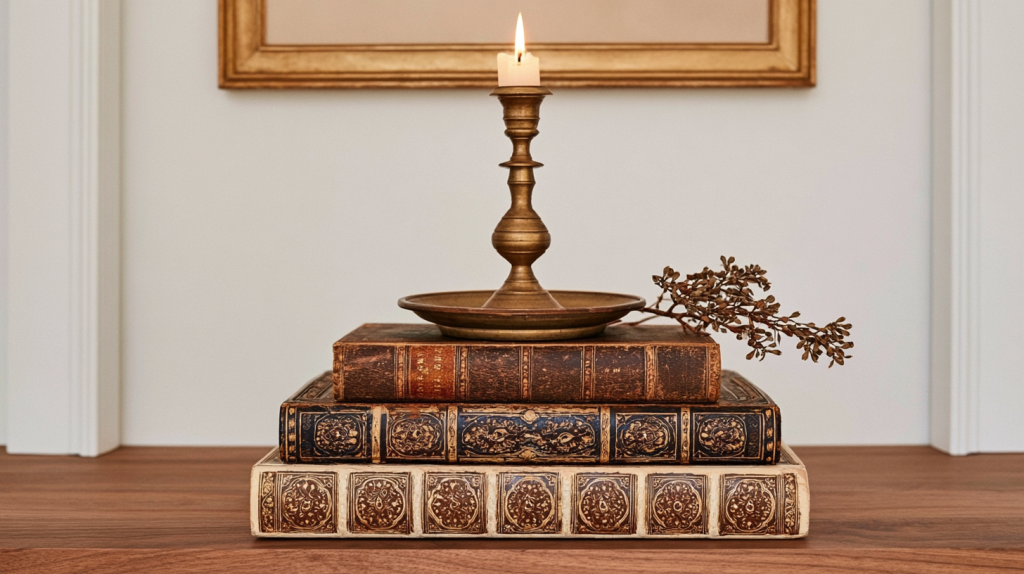 Vintage Book Stack Styling Ideas For Timeless Home Decor