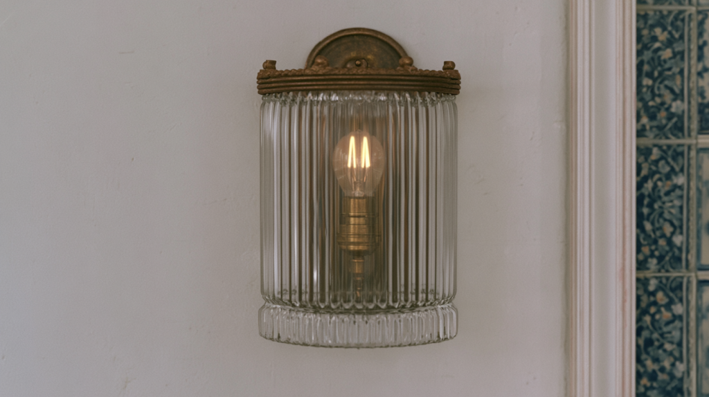 Vintage Glass Wall Sconce Ideas For Historic Hallways