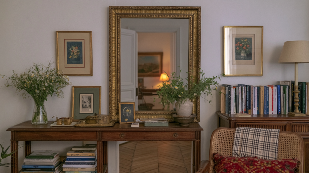 Vintage Mirror Wall Decor Ideas For Character Rich Spaces