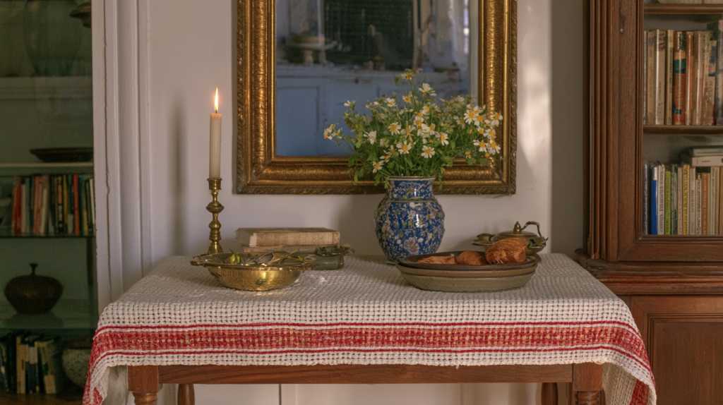Vintage Tabletop Decor Ideas For Historic Home Charm
