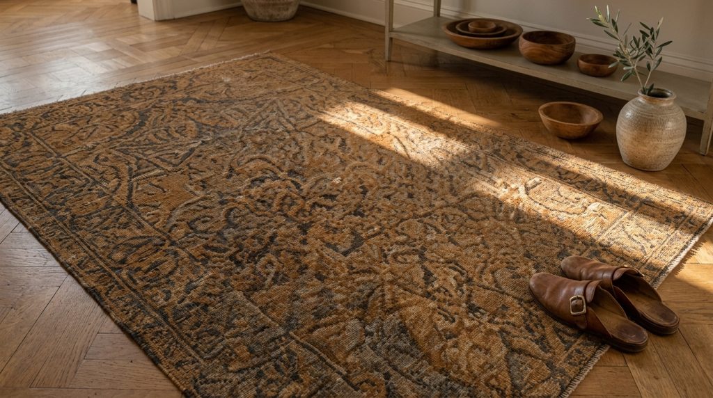 Vintage Wool Area Rug Styling Ideas For Warm Spaces