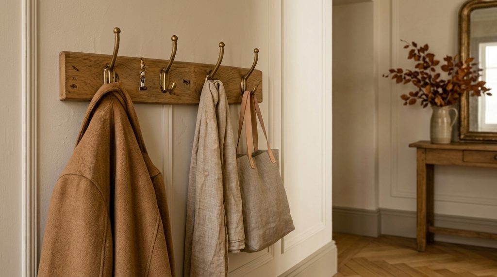 Why A Wall Mounted Coat Rack Beats Bulky Hallway Furniture