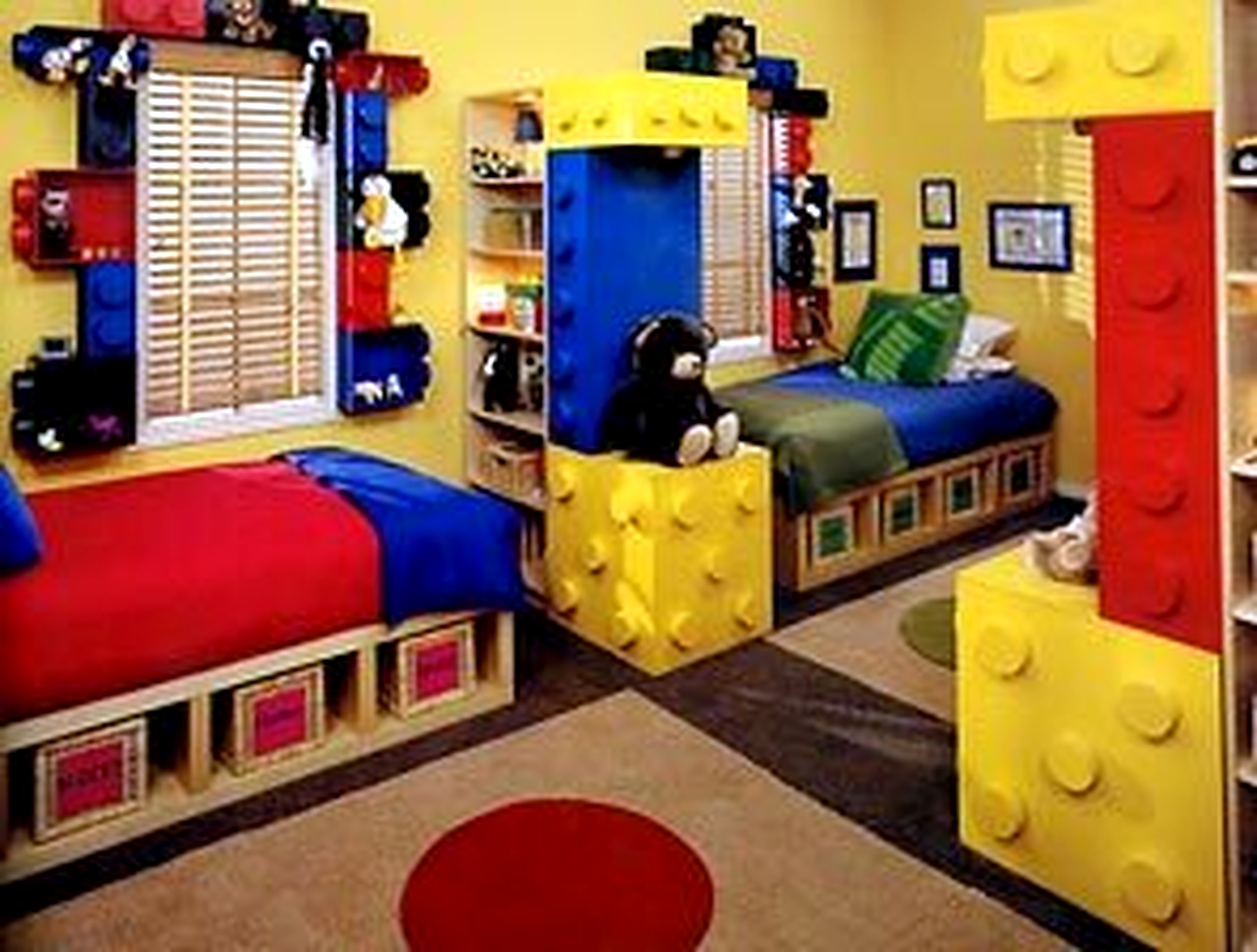 Educative indoor playground room with colorful lego: Educative Indoor Playground Room With Colorful Lego 22
