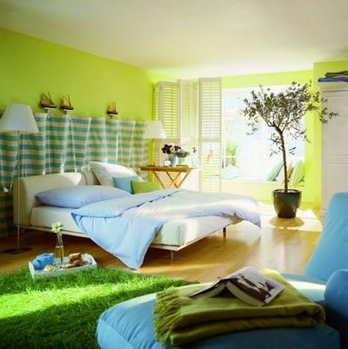 Natural bedroom with fresh and relaxing atmosphere: Natural Bedroom With Fresh And Relaxing Atmosphere 8