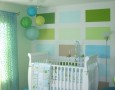 26 Baby boys bedroom design ideas with modern and best theme: Green baby boy bedroom decoration with baloon