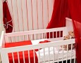 26 Baby boys bedroom design ideas with modern and best theme: Red baby boy’s bedroom design ideas