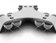 Amazing Conference Table for Modern Office Design Idea: unique office depot chair with ipad model for 12