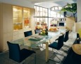 Amazing Dining Table Design: Round Dining Tables blue black