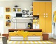 Amazing Kids Bedrooms with Colorful Color Scheme Ideas: amazing kid beds for kids in orange color