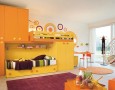 Amazing Kids Bedrooms with Colorful Color Scheme Ideas: Amazing Kids Bedrooms with Colorful Color Scheme Ideas: amazing kid beds for kids in orange color