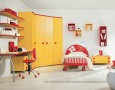 Amazing Kids Bedrooms with Colorful Color Scheme Ideas: amazing modern bedrooms with yellow and red colors
