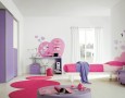 Amazing Kids Bedrooms with Colorful Color Scheme Ideas: girls bedroom ideas with purple and pink colors