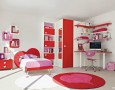 Amazing Kids Bedrooms with Colorful Color Scheme Ideas: ideas kids bedrooms with red color