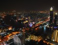 Amazing Lebua at State Tower Hotel and Club Interior Design and Facilities: fancy thailand night view from the 64 floor balcony of lebua at state tower