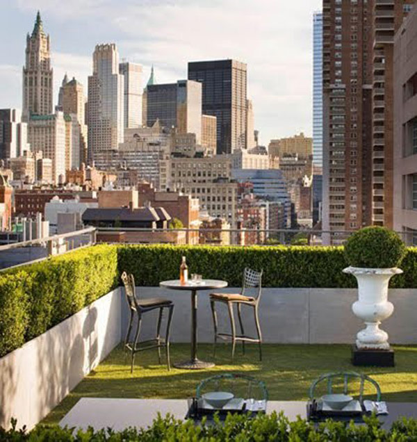 : Rooftop Garden Design In The City