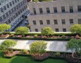 Amazing Rooftop Garden Design: rooftop garden design with city landscape