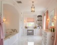Amazing Up-to-date Bathroom Remodeling Design Idea: amazing bathroom remodeling design idea with white and orange color