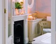 Amazing Up-to-date Bathroom Remodeling Design Idea: fireplace in the luxury bathroom design inspiration