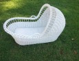 Baby furniture: baby dressers, sleeping bag, bassinet and push cart: round white bassinets for toddler
