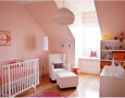 Beautiful baby girls bedroom design style ideas: Good baby girl’s bedroom design idea