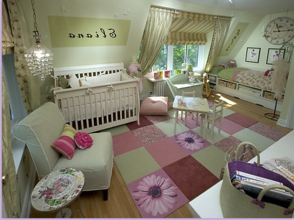 : Elegant Baby Girls Bedrooms Design Ideas