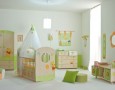 Beautiful baby girls bedroom design style ideas: Baby girls bedrooms with cartoon decoration