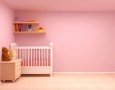 Beautiful baby girls bedroom design style ideas: baby s room decorating ideas with pink color and pink baby cribs