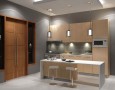Beautiful Apartment Kitchen Design: Cool Small Apartment Kitchen Design