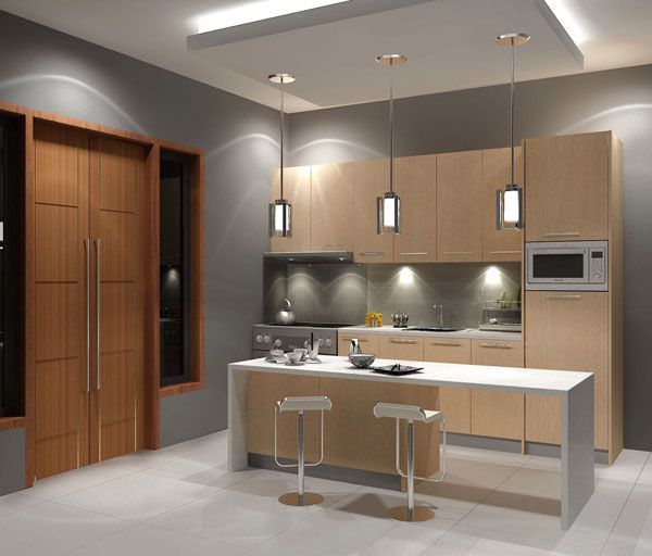 : Cool Small Apartment Kitchen Design