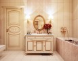 Best Modern Bathroom Design Ideas 2011 for Wide Spaces with Amazing Pattern: wide bathroom ideas photo gallery with gold decoration