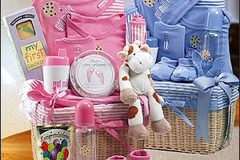 : Pink And Blue Baby Gift