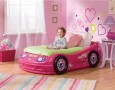 Buy The Best And New Car Beds For Girls: Pink Feminine Litle Tikes Princes childrens car bed