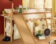 Camp concept in children bedroom for active children: Active children bedroom in camp concept