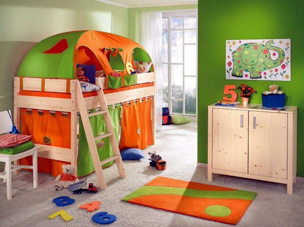 Camp Concept In Children Bedroom For Active Children 11