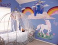 Comfortable n healthy carriage bed model for baby’s bedroom: cute disney princess carriage bed