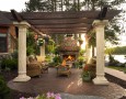 Contemporary and elegant outdoor living room design ideas: beautiful outdoor living room