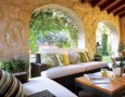 Contemporary and elegant outdoor living room design ideas: modern outdoor living room