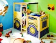 Cool children car beds for toddler boy bedroom design ideas: cheap car toddler bed for little boys bedroom ideas