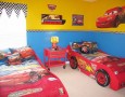 Cool children car beds for toddler boy bedroom design ideas: fun twin race car bed theme for little boys bedrooms