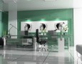 Cool Conference Rooms with the Amazing Table Chair Desigs and Wall Decor: designing-a-conference-room-with-fresh-green-nuance-and-best-wall-decor