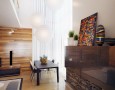 Cool Livingroom Interior Design for Wide Space: brown and white living room designs with wooden furniture
