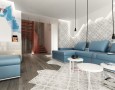 Cool Livingroom Interior Design for Wide Space: creative lamp decoration for living room interior design