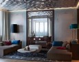 Cool Livingroom Interior Design for Wide Space: living room ideas 2012 with mirror ceiling decoration